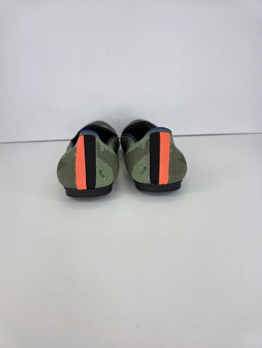 Rothy's The Loafer Flats Green Olive Camo Slip‎ On Women's Casual Shoes Size 7